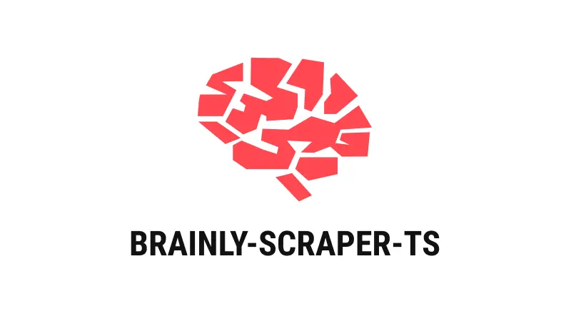 Screenshot of Brainly Scraper project interface